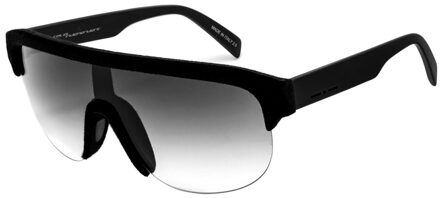 Unisex Zonnebril 135/0/140 mm Acetaat Zwart