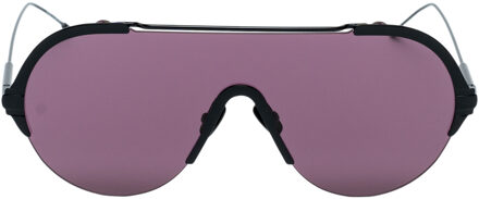 Unisex Zonnebril 135/12/140 mm Titanium Zwart - One Size