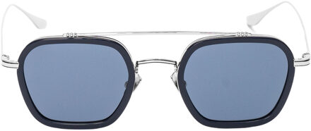 Unisex Zonnebril 47/23/143 mm Titanium Blauw