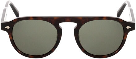 Unisex Zonnebril 49/21/145 mm Acetaat - maat Bruin