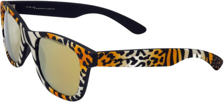 Unisex Zonnebril 50/14/120 mm Acetaat Geel