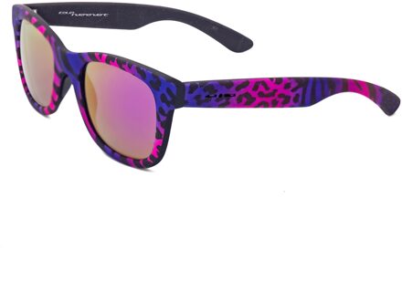 Unisex Zonnebril 50/14/120 mm Acetaat Paars - One Size