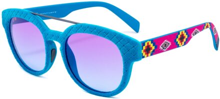 Unisex Zonnebril 50/18/140 mm Acetaat - maat Blauw