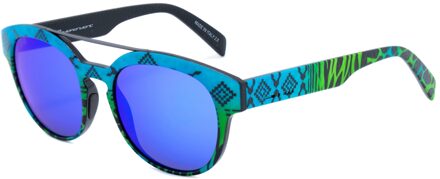 Unisex Zonnebril 50/18/140 mm Acetaat - maat Blauw