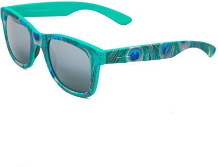 Unisex Zonnebril 50/20/140 mm Acetaat Blauw - One Size