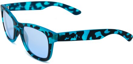 Unisex Zonnebril 50/20/140 mm Acetaat Blauw - One Size