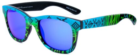 Unisex Zonnebril 50/20/140 mm Acetaat - maat Blauw