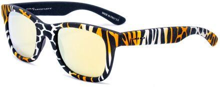 Unisex Zonnebril 50/20/140 mm Acetaat - maat Oranje