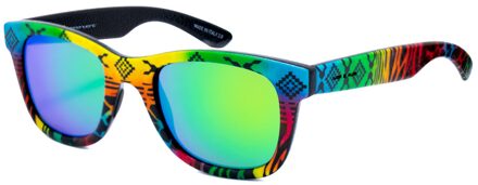 Unisex Zonnebril 50/20/140 mm Acetaat Veelkleurig