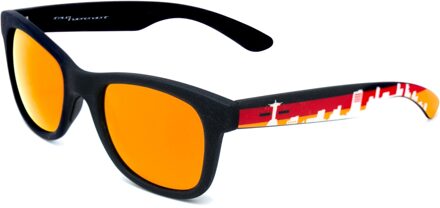 Unisex Zonnebril 50/20/140 mm Acetaat Zwart - One Size