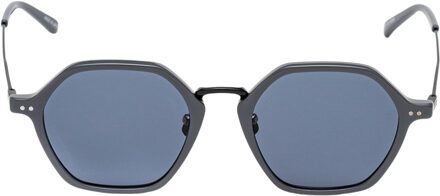 Unisex Zonnebril 50/20/145 mm Roestvrij Staal Grijs