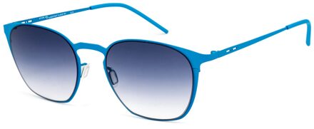Unisex Zonnebril 51/18/140 mm Metaal Blauw - One Size