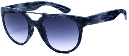 Unisex Zonnebril 51/19/140 mm Acetaat Blauw - One Size