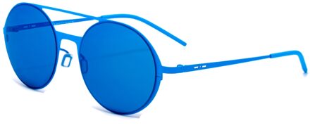 Unisex Zonnebril 51/19/140 mm Metaal Blauw