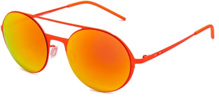 Unisex Zonnebril 51/19/140 mm Metaal Oranje - One Size