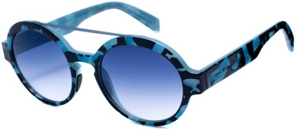 Unisex Zonnebril 51/20/140 mm Acetaat Blauw - One Size