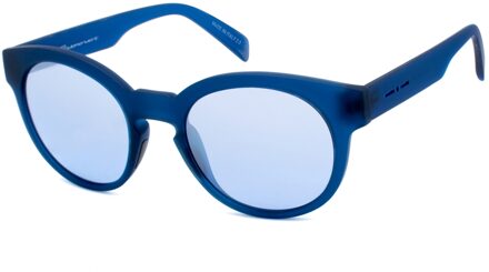 Unisex Zonnebril 51/21/140 mm Acetaat Blauw - One Size