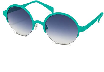 Unisex Zonnebril 51/21/140 mm Metaal Blauw - One Size