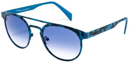 Unisex Zonnebril 51/21/140 mm Metaal Blauw