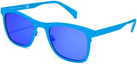 Unisex Zonnebril 51/21/140 mm Metaal - maat Blauw