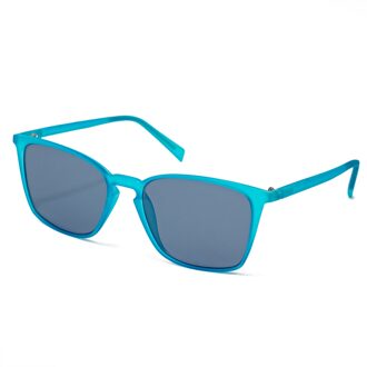 Unisex Zonnebril 52/17/140 mm Acetaat Blauw - One Size