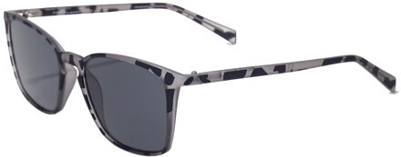 Unisex Zonnebril 52/17/140 mm Acetaat Grijs - One Size