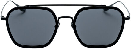 Unisex Zonnebril 52/17/140 mm Titanium - maat Zwart