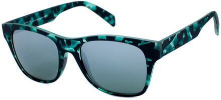 Unisex Zonnebril 52/18/140 mm Acetaat - maat Veelkleurig