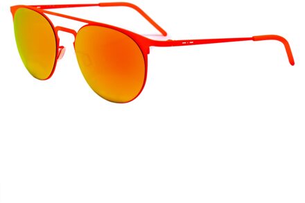 Unisex Zonnebril 52/19/140 mm Metaal Oranje