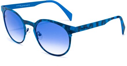 Unisex Zonnebril 52/21/140 mm Metaal Blauw - One Size