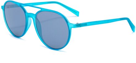 Unisex Zonnebril 53/17/140 mm Acetaat Blauw - One Size