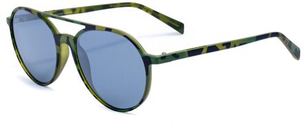 Unisex Zonnebril 53/17/140 mm Acetaat Groen