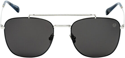 Unisex Zonnebril 53/18/145 mm Titanium Grijs - One Size