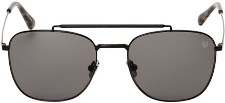 Unisex Zonnebril 53/18/145 mm Titanium Zwart