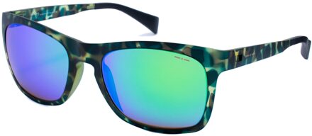 Unisex Zonnebril 54/18/135 mm Acetaat Veelkleurig - One Size