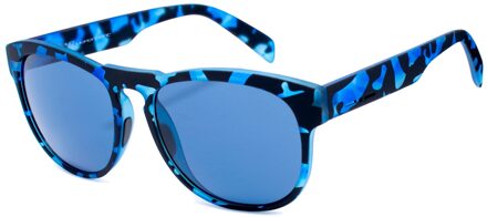 Unisex Zonnebril 54/18/140 mm Acetaat Blauw