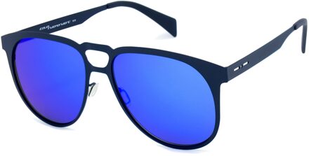 Unisex Zonnebril 55/15/145 mm Metaal - maat Zwart