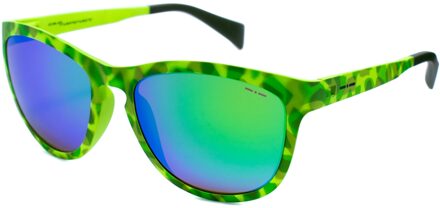 Unisex Zonnebril 55/17/135 mm Acetaat Groen