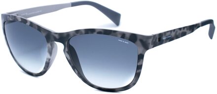 Unisex Zonnebril 55/17/135 mm Acetaat - maat Grijs