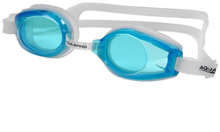 Unisex zwembril voor volwassenen - maat One size Blauw