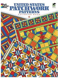 United States Patchwork Patterns Coloring Book