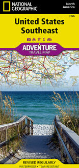 United States, Southeast Adventure Map