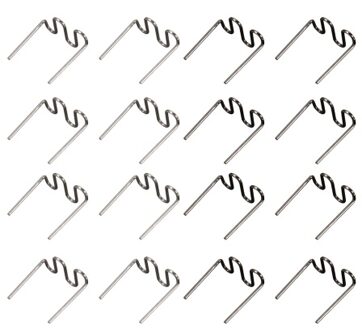 Universal 100 Pcs/Set Precut 0.6mm-0.8mm Hot Wave Flat Staples For Plastic Stapler Repair Welder repair tool