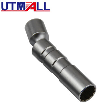 Universal 16mm Point Remover Wrench Magnetic Spark Plug Sleeve Socket Car Removal Tool 12 Angle Thin Wall 3/8" Drive