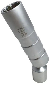 Universal 16mm Point Remover Wrench Magnetic Spark Plug Sleeve Socket Car Repair