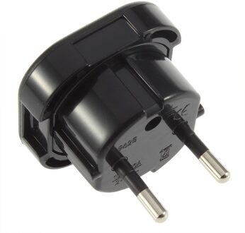 Universal 2 Pin Ac Power Plug Adapter Connector Travel Power Plug Adapter Uk Naar Eu Adapter Converter