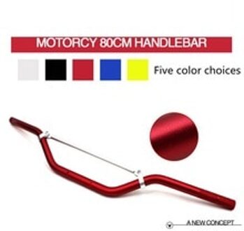 Universal 22MM Motorcycle Stuur Motor Motor Aluminium Stuur Moto Scooter Retro voor Yamaha Suzuki zwart