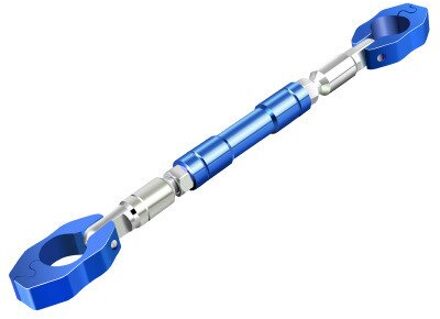 Universal 22Mm Motorcycle Stuur Motor Verstelbare Grips Handle Bar Stuurwiel Versterken Aluminiumlegering Cross Bar Blauw