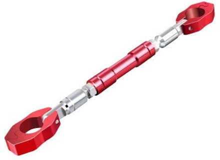 Universal 22Mm Motorcycle Stuur Motor Verstelbare Grips Handle Bar Stuurwiel Versterken Aluminiumlegering Cross Bar Rood