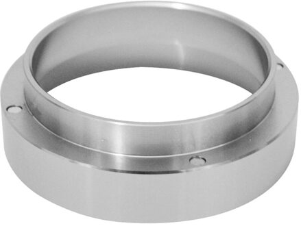 Universal 58Mm Koffie Doseren Ring Magnetische Espresso Doseren Trechter Tool Aluminium zilver